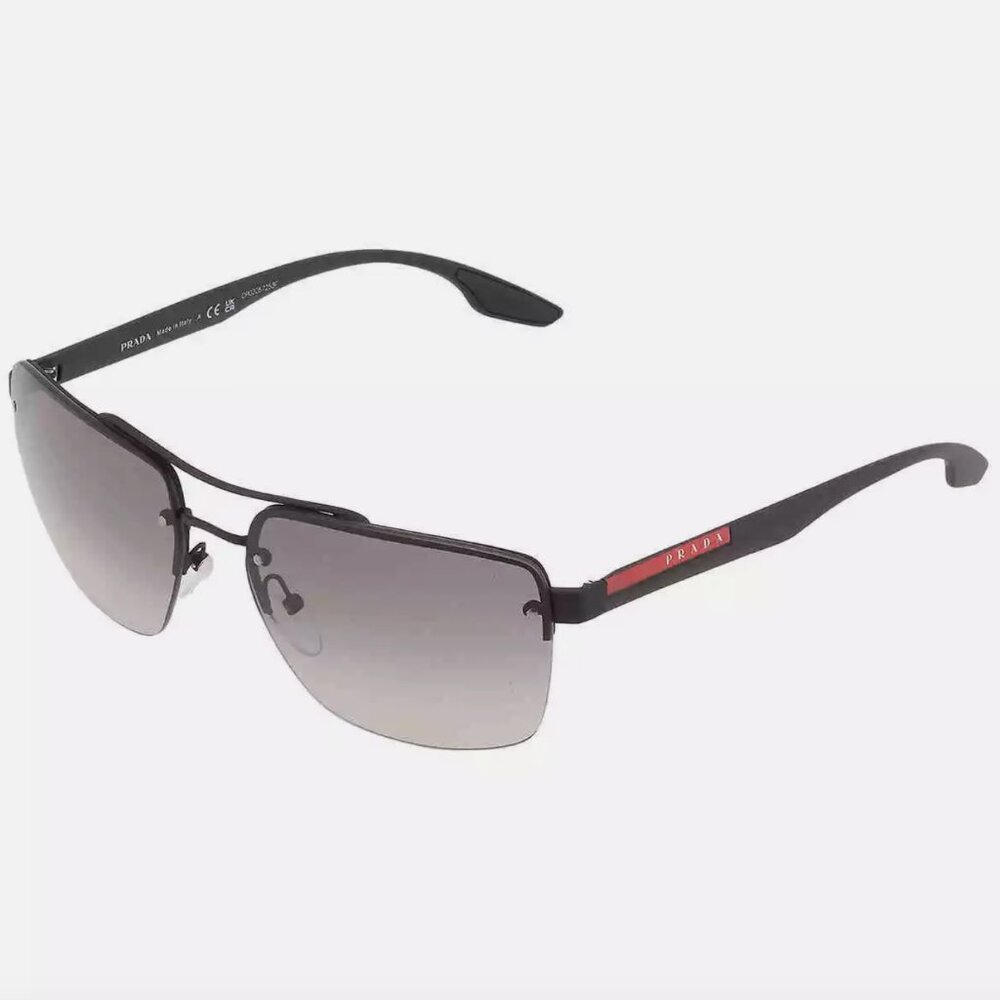 🔥NEW PRADA MENS SQUARE PILOT SUNGLASSES